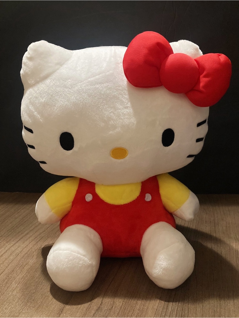 Hello Kitty Plush Doll in White, Red and Yellow